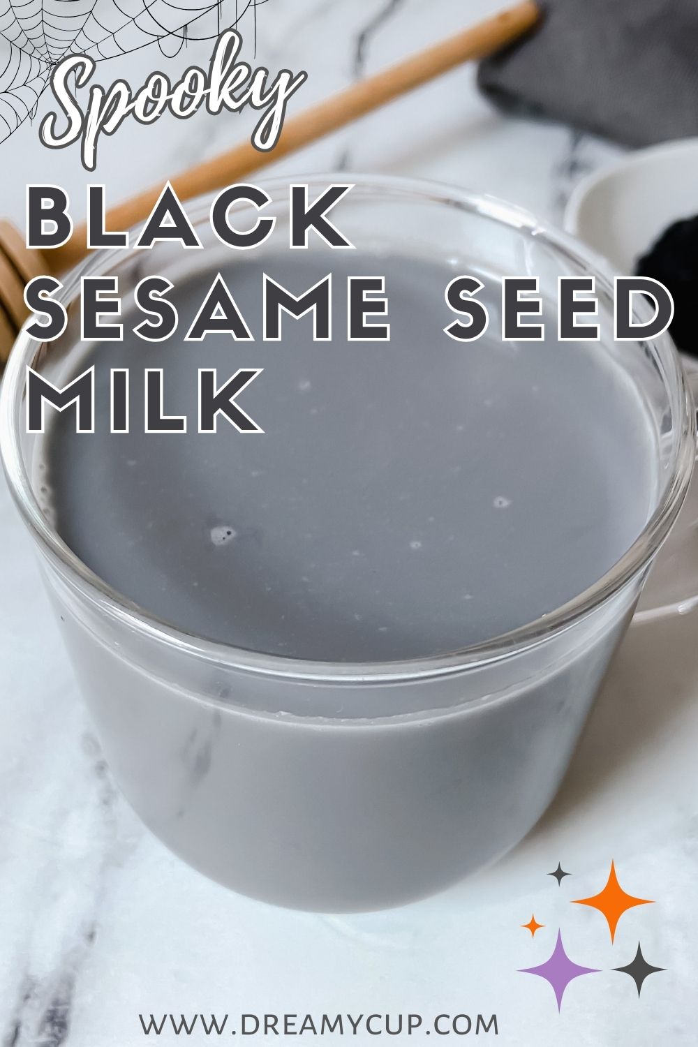 How to make Sesame Milk (with White, Brown or Black Sesame Seeds)